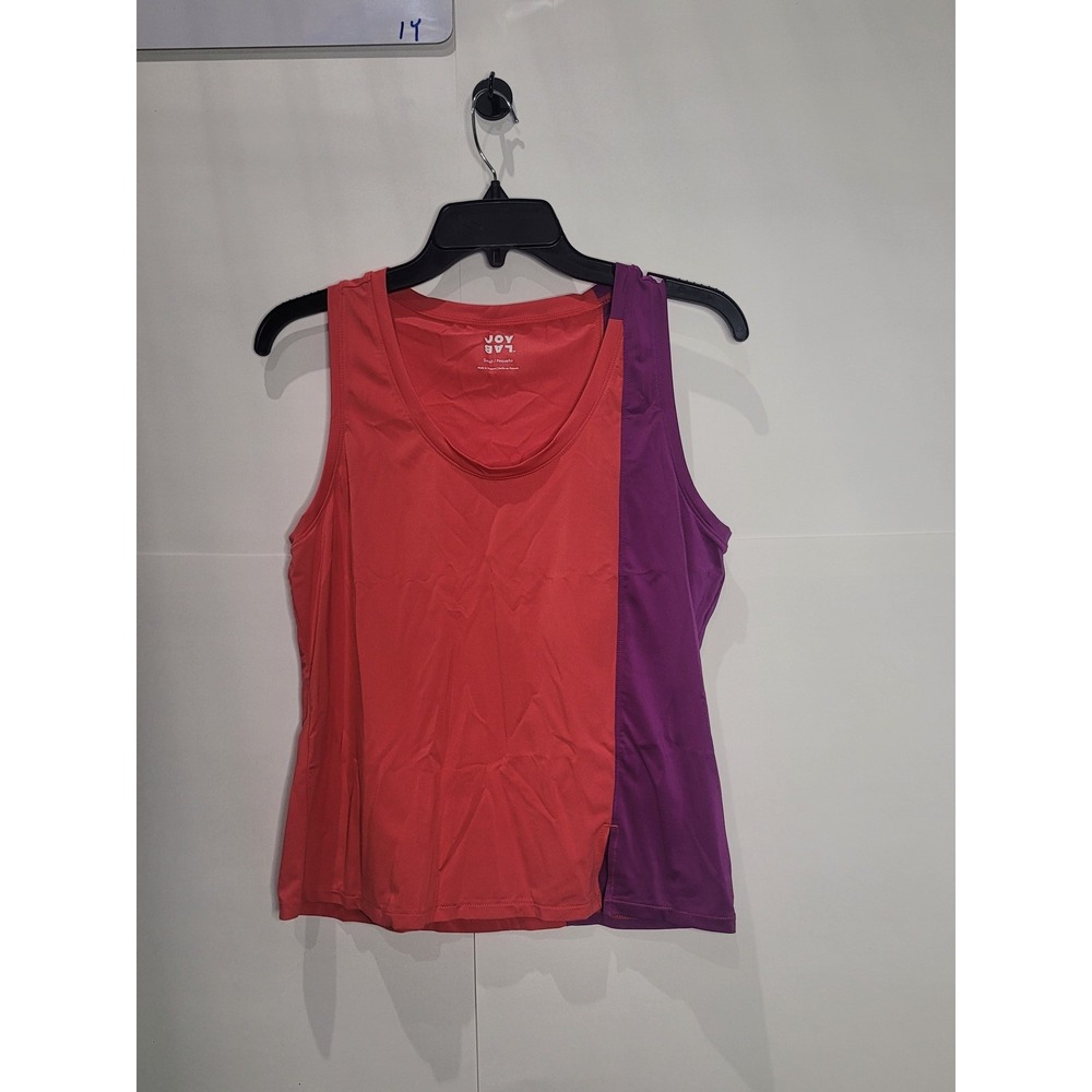 Womens Joy‎ Lab Active Top, sleeveless, red/purple, size small